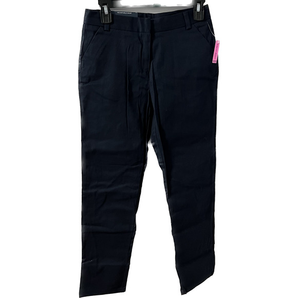 Girls Nautica Straight Leg Uniform Pants, Navy Size 16R - Picture 1 of 5